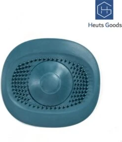 Heuts Goods - Gootsteenzeef - Gootsteenstop - Afvoerzeef - Afvoerstop - Spoelbal - Bad - Douchebak - Keuken - Wasbak - Badkuip - Siliconen - Donkerblauw -Afwas Benodigdheden Winkel 1028x1200