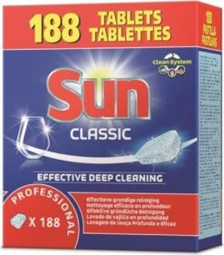 SUN® Sun Professional Vaatwastabletten - 188 Stuks -Afwas Benodigdheden Winkel 1056x1200