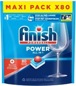 Finish Power All In One Regular Vaatwastabletten - 80 Stuks -Afwas Benodigdheden Winkel 1065x1200