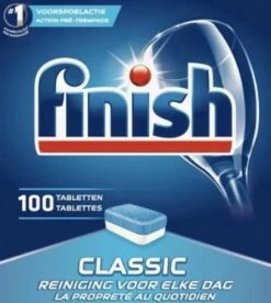 Finish Classic Regular Vaatwastabletten - 100 Stuks 10 Finish Classic Regular Vaatwastabletten - 100 Stuks -Afwas Benodigdheden Winkel 1075x1200