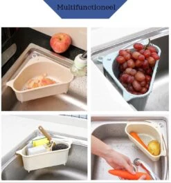 Cless - Gootsteenzeef – Grijs Zeef – Gootsteen Afvalbakje – Opvangbakje – Spoelbak – Afdruipbakje 6 Cless - Gootsteenzeef – Grijs Zeef – Gootsteen Afvalbakje – Opvangbakje – Spoelbak – Afdruipbakje -Afwas Benodigdheden Winkel 1119x1200 2