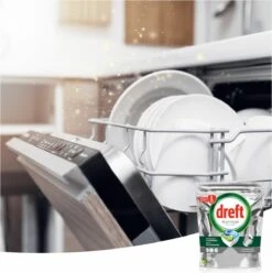 Dreft Platinum All In One - Vaatwascapsules - Original - Voordeelverpakking 5 X 20 Capsules -Afwas Benodigdheden Winkel 1196x1200 2