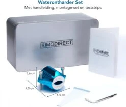 KIMO DIRECT Waterontharder Met 6 Teststrips - Waterontharder - Huishouden Tot 6 Personen - Waterfilter - 7500 Gauss - Blauw -Afwas Benodigdheden Winkel 1200x1020