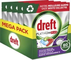 Dreft Platinum Plus All In One Machine Clean - Vaatwastabletten - 80 Tabletten 6 Dreft Platinum Plus All In One Machine Clean - Vaatwastabletten - 80 Tabletten -Afwas Benodigdheden Winkel 1200x1027