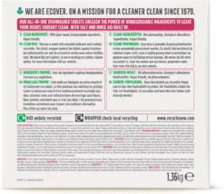 Ecover - Vaatwastabletten All In One - 68 Tabs 8 Ecover - Vaatwastabletten All In One - 68 Tabs -Afwas Benodigdheden Winkel 1200x1038