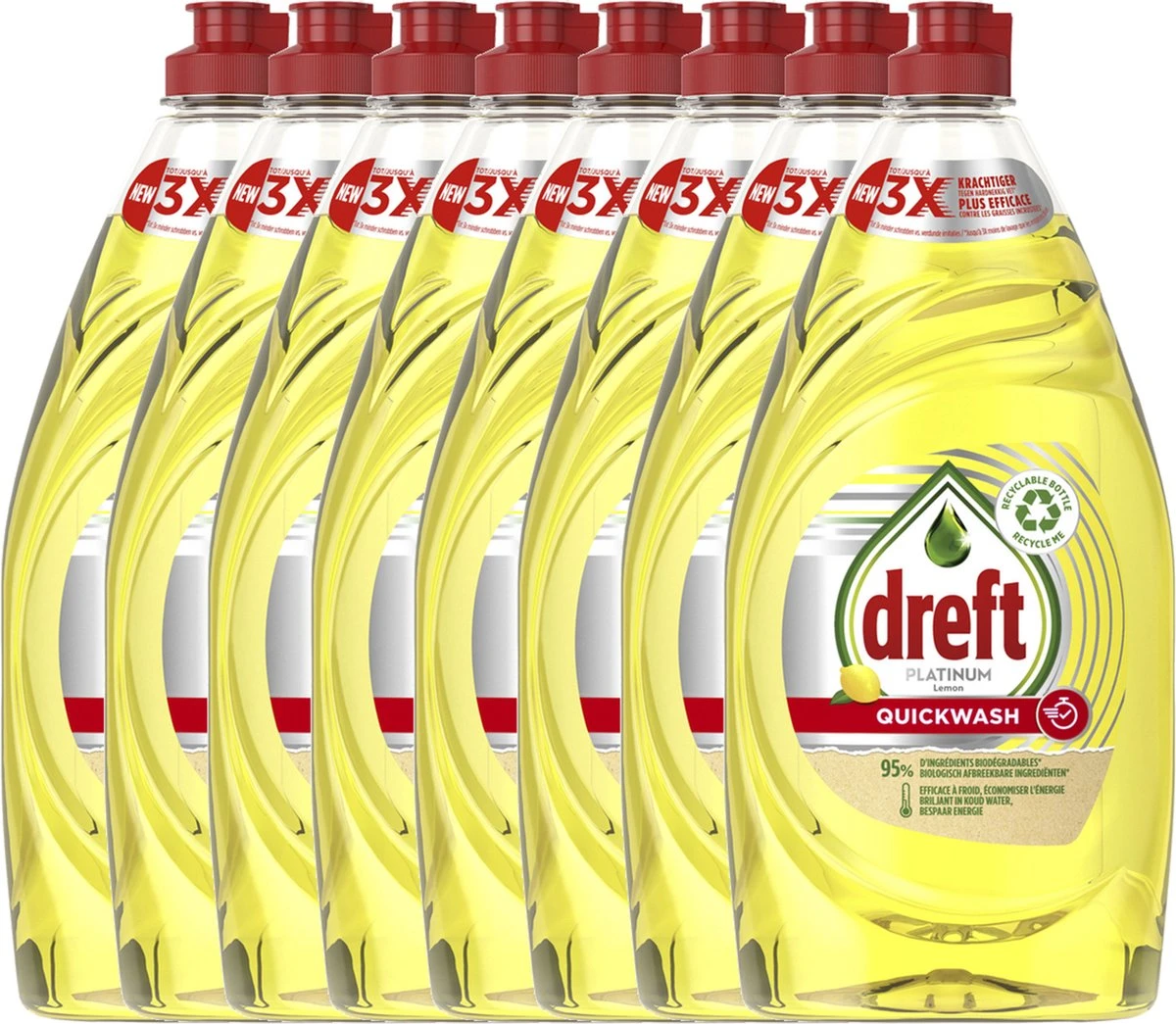 Dreft Platinum - Quickwash - Citroen - Vloeibaar Afwasmiddel - Voordeelverpakking 8 X 780 Ml 1 Dreft Platinum - Quickwash - Citroen - Vloeibaar Afwasmiddel - Voordeelverpakking 8 X 780 Ml