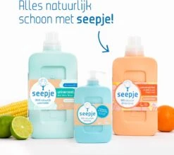 Seepje Afwaszeep Pakket Met Magneet - Natuurlijke Ingredienten - 0% Plastic - 3 X 120 Gram -Afwas Benodigdheden Winkel 1200x1063