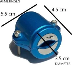 Magnetische Waterontharder - Professionele Waterontharder Magneet - Waterontkalker Waterleiding - Blauw - Anti Kalk -Afwas Benodigdheden Winkel 1200x1075