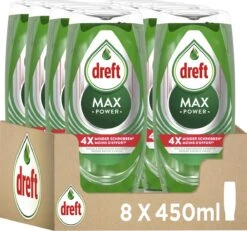 Dreft MaxPower - Vloeibaar Afwasmiddel - Voordeelverpakking 8 X 450 Ml 19 Dreft MaxPower - Vloeibaar Afwasmiddel - Voordeelverpakking 8 X 450 Ml -Afwas Benodigdheden Winkel 1200x1124 1