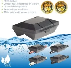Waterontharder Alternatief: AlpinPro® Antikalksysteem Black Edition Uni-Pro - Voor Alle Waterleidingen (magneet Waterleiding) ☆ Hét Waterontharder Alternatief - Antikalk - Kalkaanslag - Magnetisch -> 20.000 Gauss / 2.0 Tesla