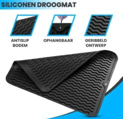 Bangosa Afdruipmat - Vaat Afwas Droogmat - Siliconen 50 X 40 12 Bangosa Afdruipmat - Vaat Afwas Droogmat - Siliconen 50 X 40 -Afwas Benodigdheden Winkel 1200x1163