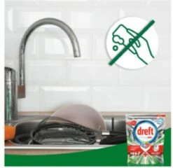 Dreft Platinum Plus All In One - Vaatwastabletten - Voordeelverpakking 5 X 16 Stuks 10 Dreft Platinum Plus All In One - Vaatwastabletten - Voordeelverpakking 5 X 16 Stuks -Afwas Benodigdheden Winkel 1200x1168