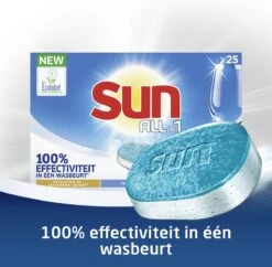 SUN® Sun All-in-1 Normaal Vaatwastabletten - 7 X 25 Tabletten - Voordeelverpakking -Afwas Benodigdheden Winkel 1200x1176 1