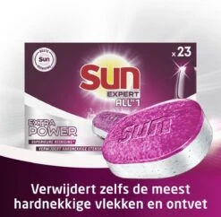 SUN® Sun Expert All-in 1 Vaatwastabletten - Extra Power - 6 X 23 Tabletten -Afwas Benodigdheden Winkel 1200x1176 2