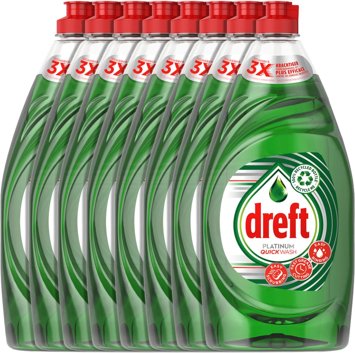 Dreft Platinum Quickwash Original - Vloeibaar Afwasmiddel - Tot 3x Sneller Schoonmaken Van Het Vet - Voordeelverpakking 8 X 780ml 1 Dreft Platinum Quickwash Original - Vloeibaar Afwasmiddel - Tot 3x Sneller Schoonmaken Van Het Vet - Voordeelverpakking 8 X 780ml