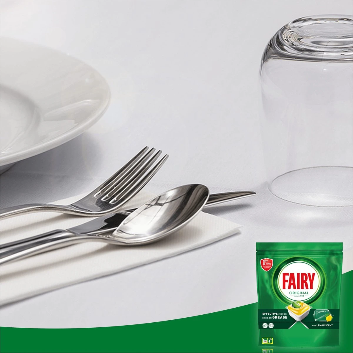 Dreft Original All In One Vaatwastabletten - Voordeelverpakking 4 X 66 Stuks 6 Dreft Original All In One Vaatwastabletten - Voordeelverpakking 4 X 66 Stuks - Afbeelding 6