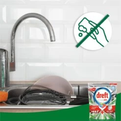 Dreft Platinum Plus All In One Vaatwastabletten - Deep Clean - Voordeelverpakking 4 X 38 Stuks -Afwas Benodigdheden Winkel 1200x1198 11