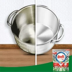 Dreft Platinum Plus All In One Vaatwastabletten - Deep Clean - Voordeelverpakking 4 X 38 Stuks -Afwas Benodigdheden Winkel 1200x1200 140