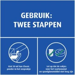 SUN® Sun Classic Normaal Vaatwaspoeder - 6 X 80 Wasbeurten - Voordeelverpakking -Afwas Benodigdheden Winkel 1200x1200 154