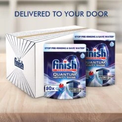 Finish Quantum Ultimate Infinity Shine Vaatwastabletten - 80 Capsules -Afwas Benodigdheden Winkel 1200x1200 187