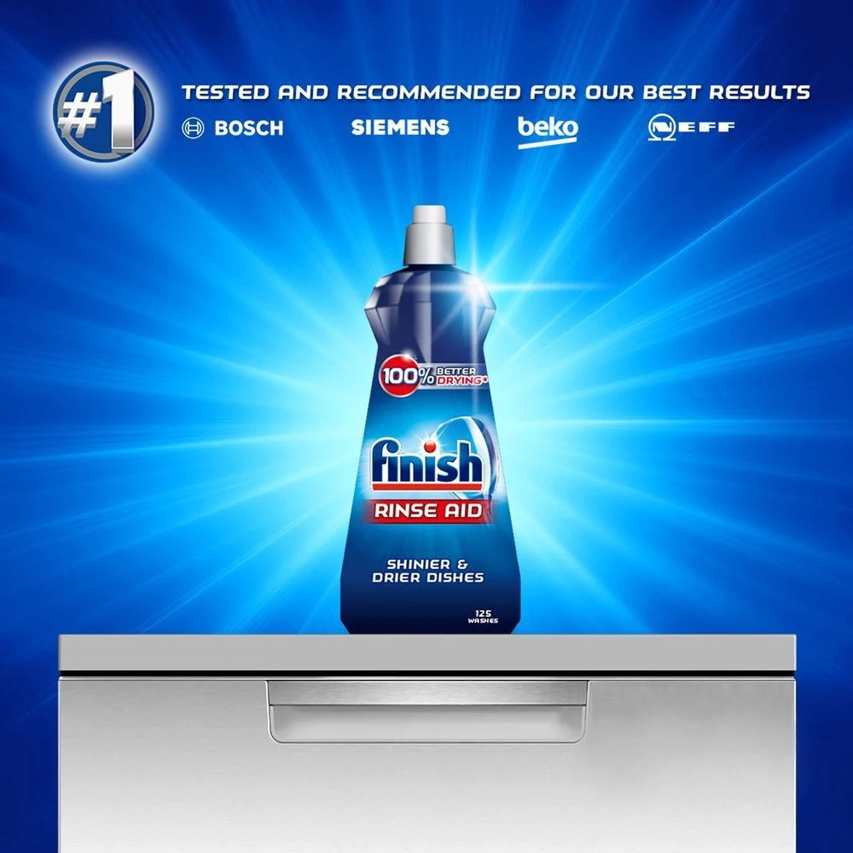 Finish Glansspoelmiddel Regular Vaatwasmiddel - 6x 400 ML - Voordeelpak 2 Finish Glansspoelmiddel Regular Vaatwasmiddel - 6x 400 ML - Voordeelpak - Afbeelding 2