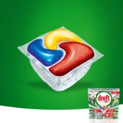 Dreft Platinum Plus Citroen - Voordeelverpakking 5x18 Stuks - Wasmiddel Capsules -Afwas Benodigdheden Winkel 1200x1200 280