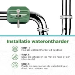 Huima Magnetische Waterontharder – Waterontkalker – Waterontharder Magneet – Ontkalker – Antikalk Magneet – Waterverzachter - Waterontharder Waterleiding – Kalk – Antikalk -Afwas Benodigdheden Winkel 1200x1200 29