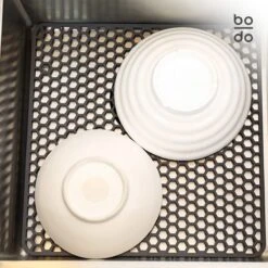 BODO Gootsteenmat Siliconen Donker Grijs - 34.5 X 34.5 Cm - Keuken Accessoires - Gootsteen Beschermer - Onderzetters Siliconen - Anti Kras 15 BODO Gootsteenmat Siliconen Donker Grijs - 34.5 X 34.5 Cm - Keuken Accessoires - Gootsteen Beschermer - Onderzetters Siliconen - Anti Kras -Afwas Benodigdheden Winkel 1200x1200 365