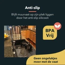 HYP. Afdruiprek Voor Afwas RVS - Pannen Rooster Hittebestendig - Afdruiprooster - Pannenonderzetter - Afkoelrooster - Camping - Rolmat -Afwas Benodigdheden Winkel 1200x1200 433