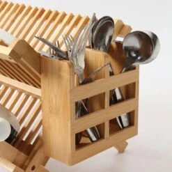 Merkloos Decopatent® Afdruiprek Voor Afwas - Bamboe - Hout - Inklapbaar Afdruiprek - Afwasrekje Inclusief Bestekhouder - Afwas Druiprek 17 Merkloos Decopatent® Afdruiprek Voor Afwas - Bamboe - Hout - Inklapbaar Afdruiprek - Afwasrekje Inclusief Bestekhouder - Afwas Druiprek -Afwas Benodigdheden Winkel 1200x1200 447