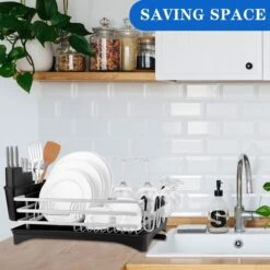 Doogo® Afdruiprek Met Bestekkorf En Lekbak Voor Keukenborden En Bestek Afdruiprek Met Draaibare Uitloop 13 Doogo® Afdruiprek Met Bestekkorf En Lekbak Voor Keukenborden En Bestek Afdruiprek Met Draaibare Uitloop -Afwas Benodigdheden Winkel 1200x1200 461