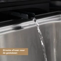 Baulk® - Afdruiprek - Afdruiprek Met Lekbak - Afwas - Droogrek Afwas - RVS - Bestekbak - Modern -Afwas Benodigdheden Winkel 1200x1200 463