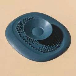 Heuts Goods - Gootsteenzeef - Gootsteenstop - Afvoerzeef - Afvoerstop - Spoelbal - Bad - Douchebak - Keuken - Wasbak - Badkuip - Siliconen - Donkerblauw -Afwas Benodigdheden Winkel 1200x1200 478