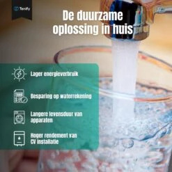 Tenify Magnetische Waterontharder - 7800 Gauss - Douche Filter - Waterverzachter - Waterontkalker - Antikalk Magneet - Waterleiding - Kalkaanslag 13 Tenify Magnetische Waterontharder - 7800 Gauss - Douche Filter - Waterverzachter - Waterontkalker - Antikalk Magneet - Waterleiding - Kalkaanslag -Afwas Benodigdheden Winkel 1200x1200 5