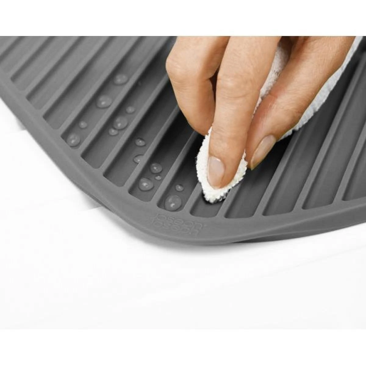"Joseph Joseph Afdruipmat - Flume - Large - 31 X 43,5 Cm - Grijs" 3 "Joseph Joseph Afdruipmat - Flume - Large - 31 X 43,5 Cm - Grijs" - Afbeelding 3