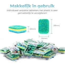 Mapache Vaatwastabletten 500 Stuks - 3 Laags - Voordeelverpakking -Afwas Benodigdheden Winkel 1200x1200 89