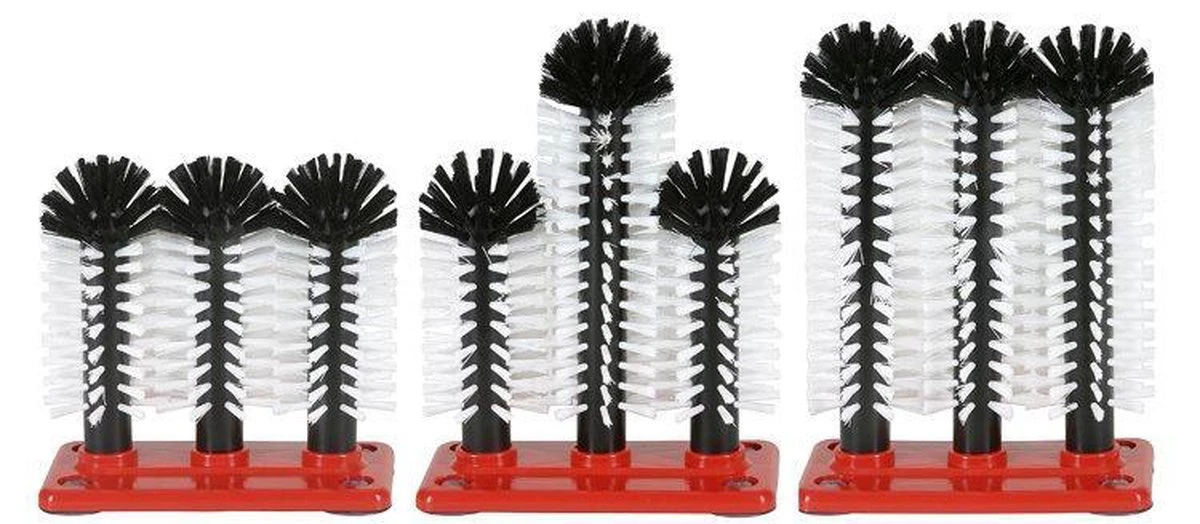 Bar Professional Spoelborstel Kunststof Voet - 3-delig 3 Bar Professional Spoelborstel Kunststof Voet - 3-delig - Afbeelding 3