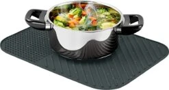 Alpina Afdruipmat - Droogmat - Siliconen - 26,5x34,5 Cm - Grijs -Afwas Benodigdheden Winkel 1200x642