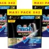Finish Ultimate Regular Vaatwastabletten - 3x42 Capsules Promo Pack