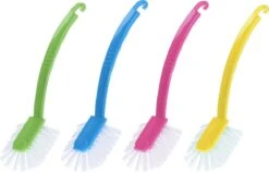 Afwas Benodigdheden Winkel 35 Excellent Houseware Afwasborstel Met Ophanghaakje In Verschillende Kleuren 27 Cm