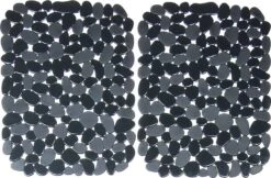Merkloos Papillon - Gootsteenmat - 40x30 Cm - Kiezels Zwart 7 Merkloos Papillon - Gootsteenmat - 40x30 Cm - Kiezels Zwart -Afwas Benodigdheden Winkel 1200x786 3