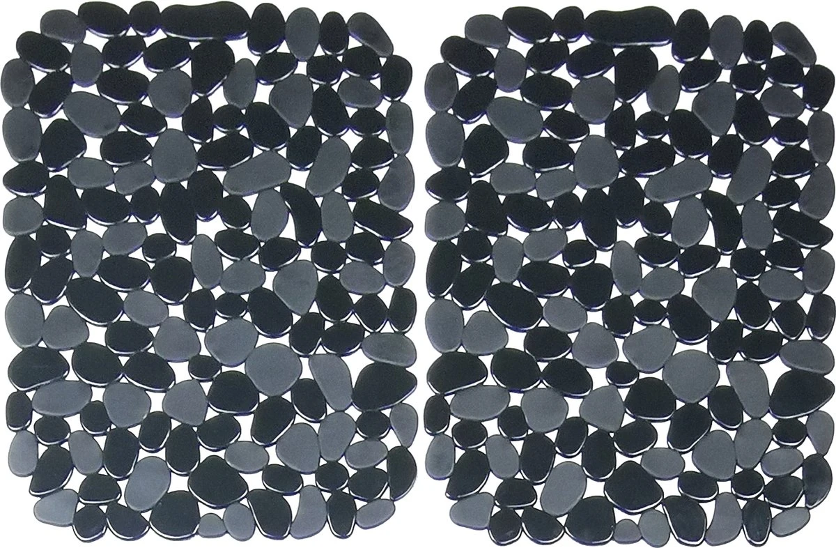 Merkloos Papillon - Gootsteenmat - 40x30 Cm - Kiezels Zwart 4 Merkloos Papillon - Gootsteenmat - 40x30 Cm - Kiezels Zwart - Afbeelding 4