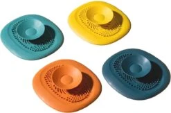 Luxe Doucheputje Afvoer Plug Zeef Stopper Stop - Universele Haarfilter Haarvanger Gootsteenstop Afvoerstop Onderdeel Afvoerputje Stopper Putje Rooster Voor Wastafel Gootsteen Spoelbak Bad Douchebak Keuken Wasbak Badkuip Aanrecht - Siliconen - Geel 11 Luxe Doucheputje Afvoer Plug Zeef Stopper Stop - Universele Haarfilter Haarvanger Gootsteenstop Afvoerstop Onderdeel Afvoerputje Stopper Putje Rooster Voor Wastafel Gootsteen Spoelbak Bad Douchebak Keuken Wasbak Badkuip Aanrecht - Siliconen - Geel -Afwas Benodigdheden Winkel 1200x792