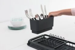 Brabantia SinkSide Afdruiprek Compact - Dark Grey -Afwas Benodigdheden Winkel 1200x799 19