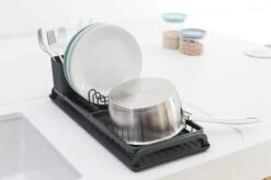 Brabantia SinkSide Afdruiprek Compact - Dark Grey -Afwas Benodigdheden Winkel 1200x799 20