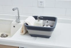 YUGN BLACK Opvouwbare Afwasteil 9 Liter - Afwasbak Teil Wasteil - Afwasbak Vierkant - Afwasteil Opvouwbaar - Ruimtebesparend - Cadeau Tip -Afwas Benodigdheden Winkel 1200x800 13