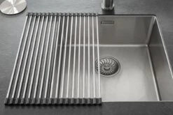 Highport Oprolbaar Vaat Droogrek - Scandinavisch Design - Opvouwbaar Hittebestendig Roestvrijstalen Keuken Afdruiprek - Vaatwasser Geschikt - Sterke 18-staafs Onderzetter - Foodgrade Materiaal -Afwas Benodigdheden Winkel 1200x800 9