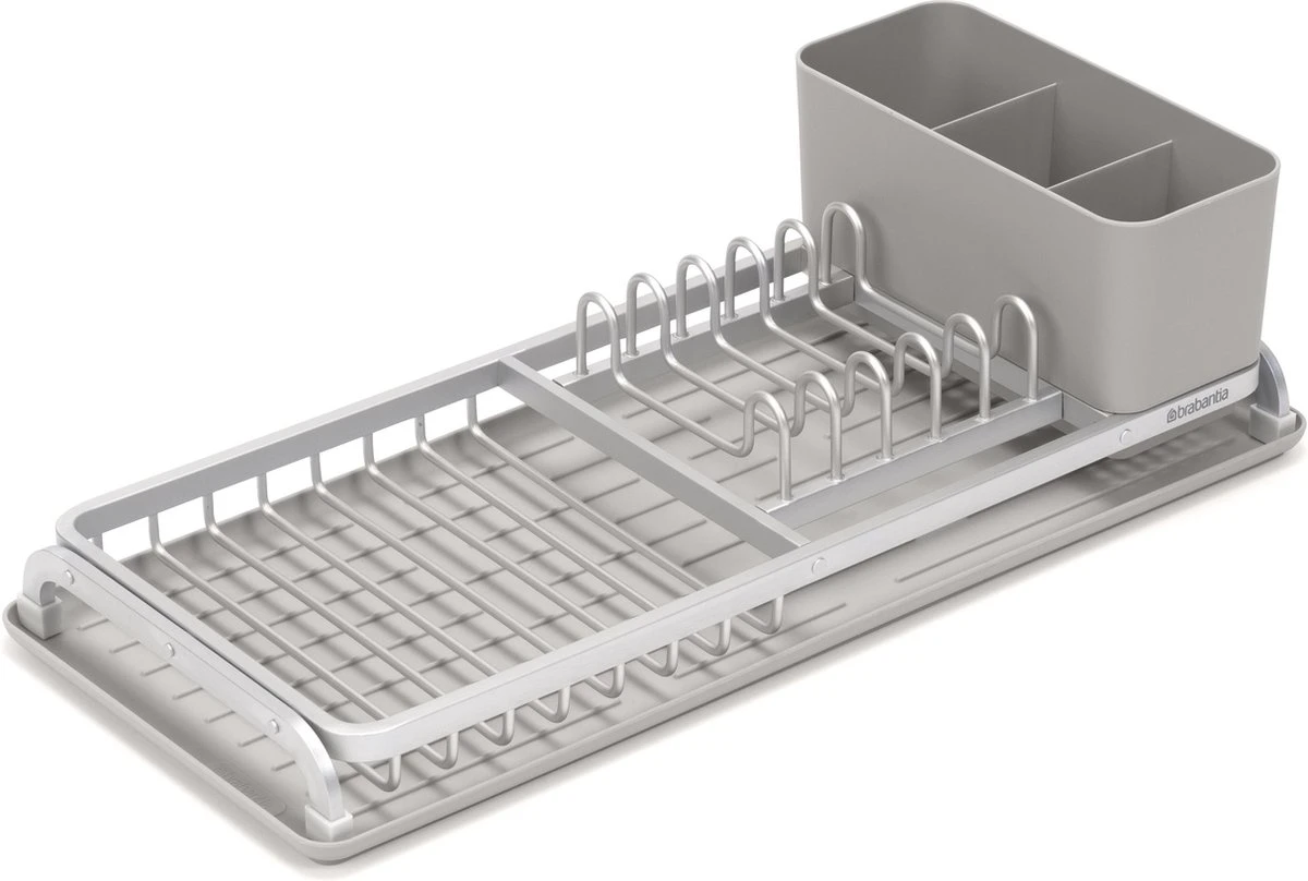 Brabantia SinkSide Afdruiprek Compact - Mid Grey 2 Brabantia SinkSide Afdruiprek Compact - Mid Grey - Afbeelding 2