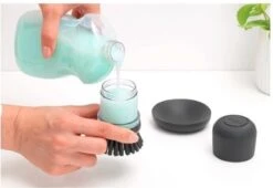 Brabantia Sink Side Afwasborstel - Met Zeepdispenser- Dark Grey 27 Brabantia Sink Side Afwasborstel - Met Zeepdispenser- Dark Grey -Afwas Benodigdheden Winkel 1200x824