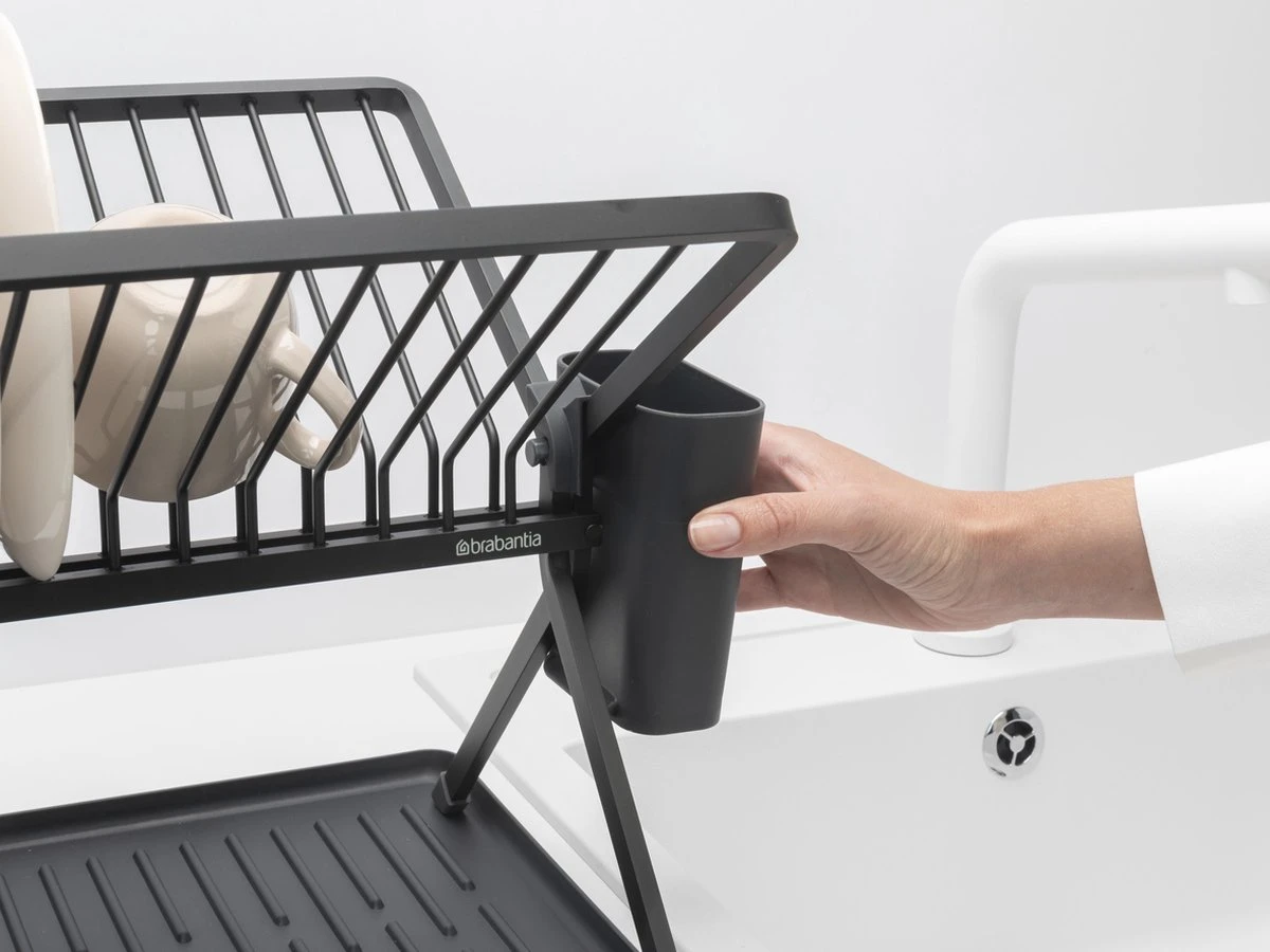 Brabantia SinkSide Afdruiprek - Inklapbaar - Compact - Dark Grey 5 Brabantia SinkSide Afdruiprek - Inklapbaar - Compact - Dark Grey - Afbeelding 5